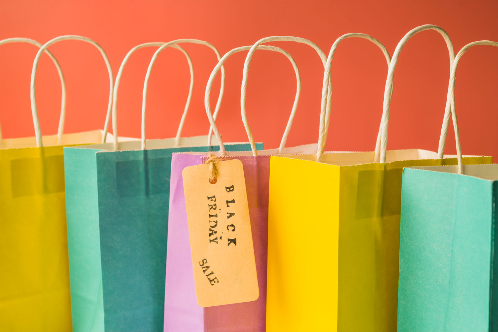 Custom kraft paper shopping bags