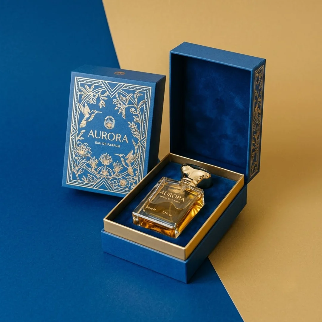 Luxury perfume box packaging